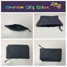 Wash Bag Medium - Navy Spot Wash Bag Medium - Navy Spot